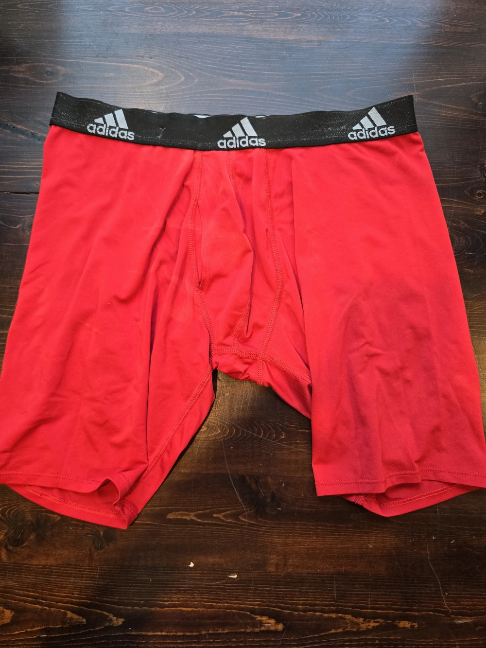 Adidas AEROREADY Men's Red Performance Boxer Briefs Shorts - Size Medium